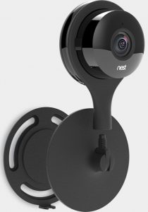 nest cam wall mounted